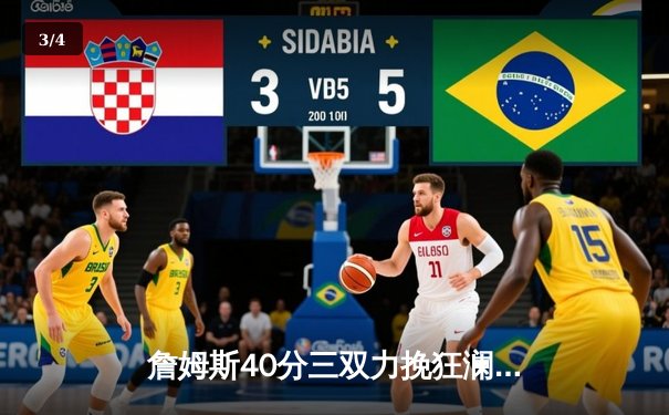 詹姆斯40分三双力挽狂澜，湖人加时险胜勇士晋级西部决赛 - 3